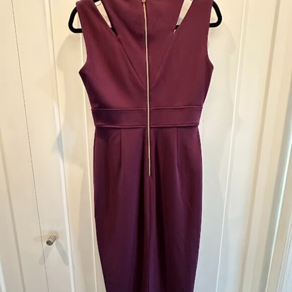 Calvin Klein Plum Sheath Dress - Picture 2 of 5